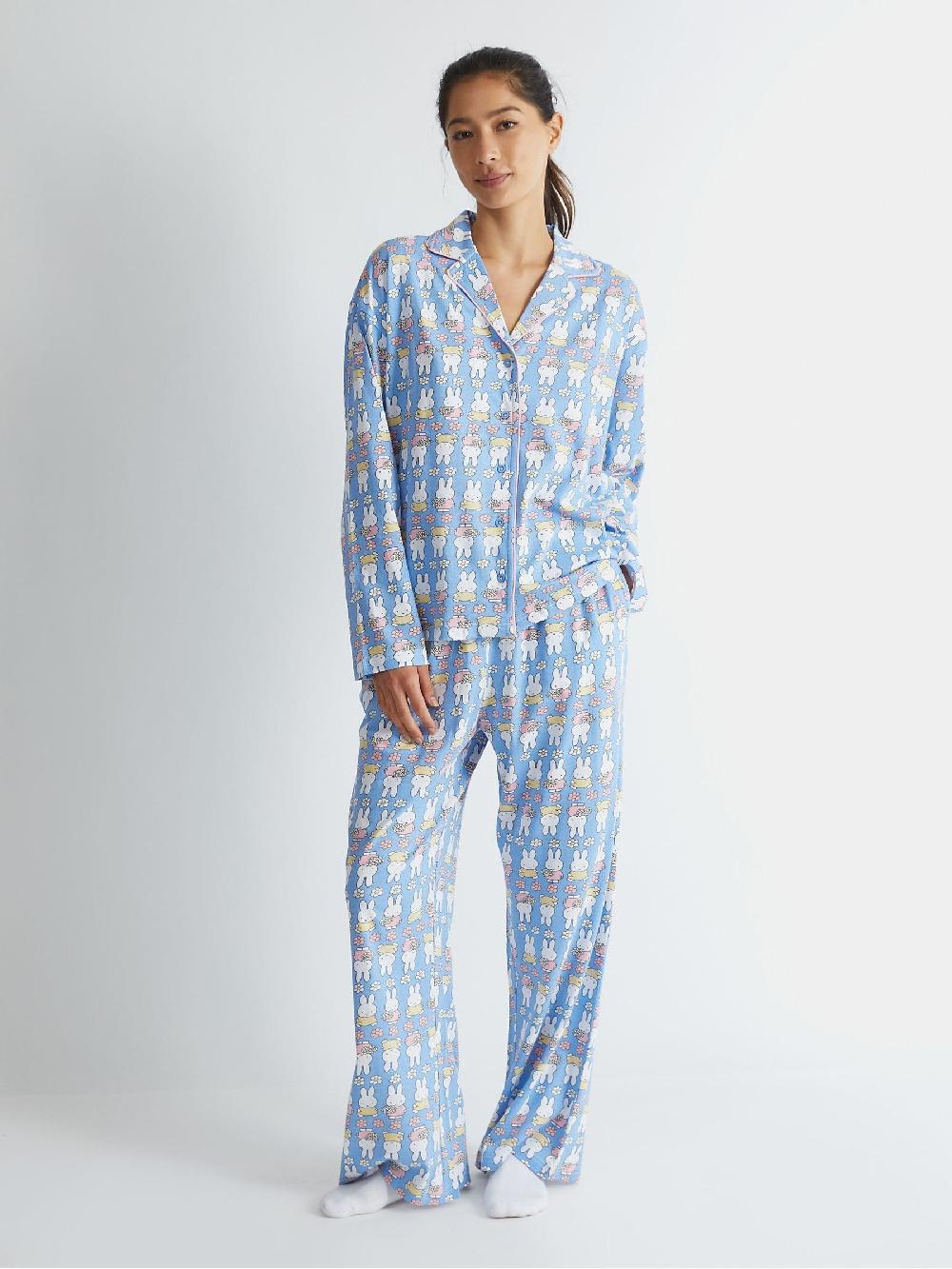 seraphine Skinnydip Blue Miffy x Skinnydip Flower Pyjama Set