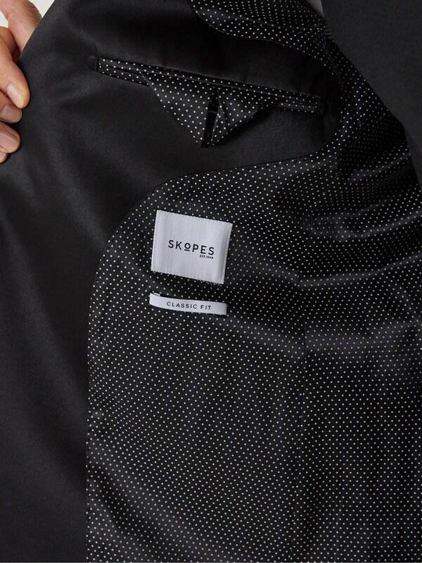 seraphine Skopes Black Classic Fit Cavendish Dinner Suit Jacket