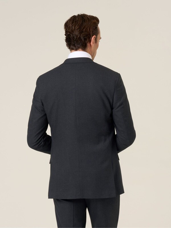 seraphine Skopes Black Methley Tailored Fit Semi-Plain Suit Jacket