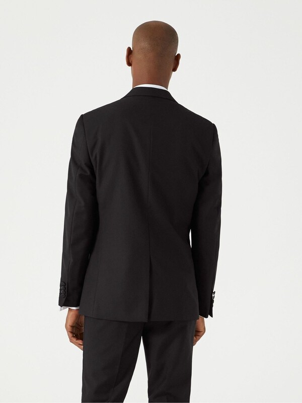 seraphine Skopes Black Tailored Fit Sinatra Fit Dinner Suit Jacket seraphine Skopes Black Tailored Fit Sinatra Fit Dinner Suit Jacket