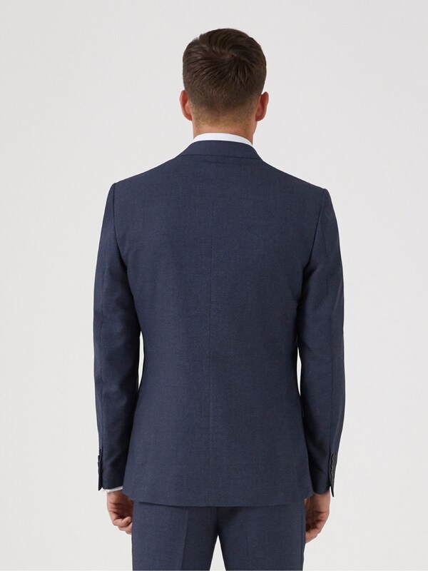 seraphine Skopes Blue Slim Fit Harcourt Suit Jacket