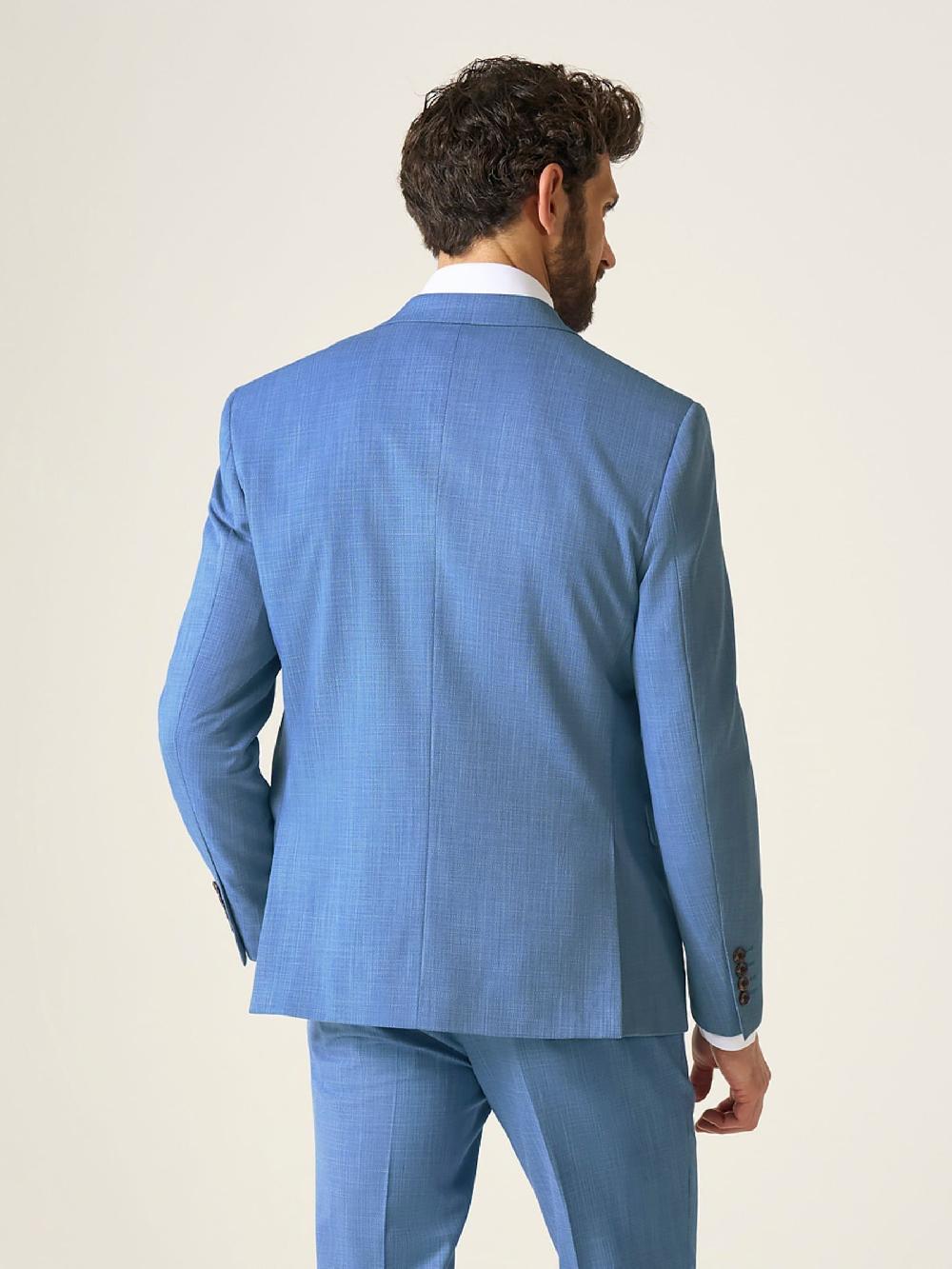 seraphine Skopes Blue Slim Fit Tailored Fit Redding Suit Jacket