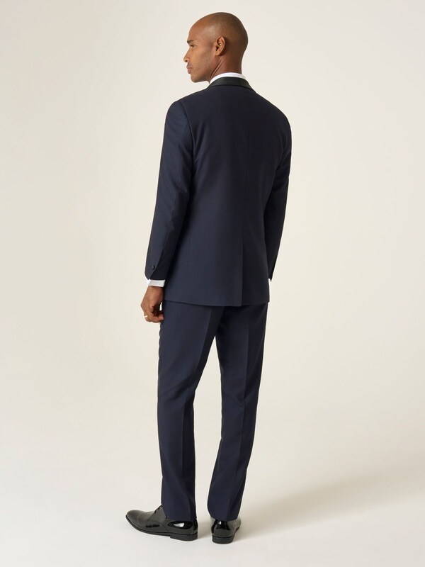 Seraphine Skopes Blue Tailored Fit Newman Check Suit: Jacket