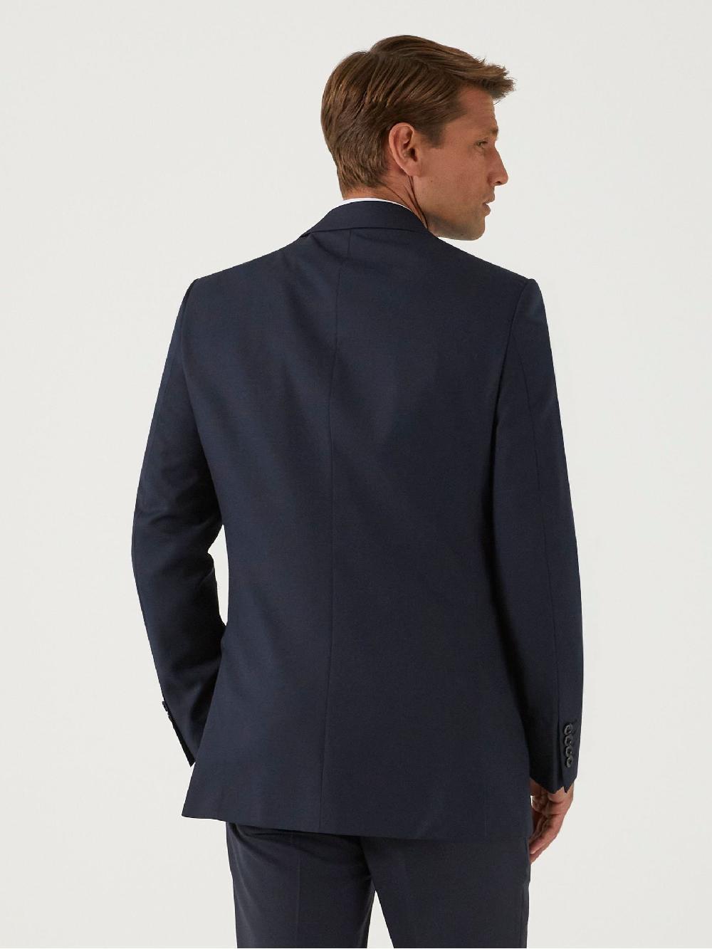 seraphine Skopes Blue Tailored Fit Tailored Fit Farnham Suit Jacket