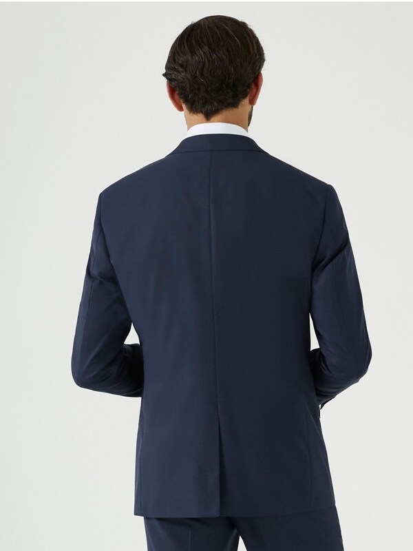 Seraphine Skopes Blue Tailored Fit Wool Blend Joss Suit Jacket