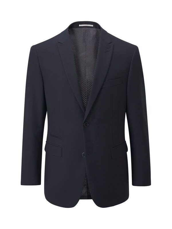 Seraphine Skopes Dark Navy Blue Tailored Fit Madrid Suit: Jacket