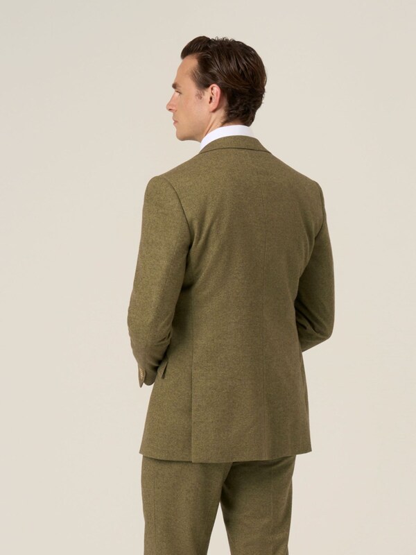 Seraphine Skopes Green Fox Tailored Fit Textured Suit Jacket