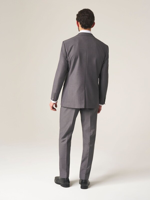 Seraphine Skopes Grey Tailored Fit Madrid Suit: Jacket
