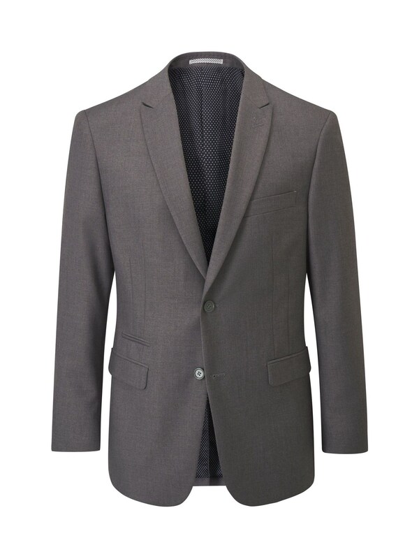 Seraphine Skopes Grey Tailored Fit Madrid Suit: Jacket