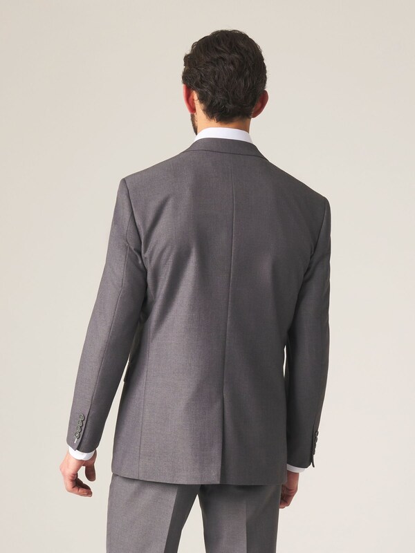 seraphine Skopes Grey Tailored Fit Madrid Suit: Jacket
