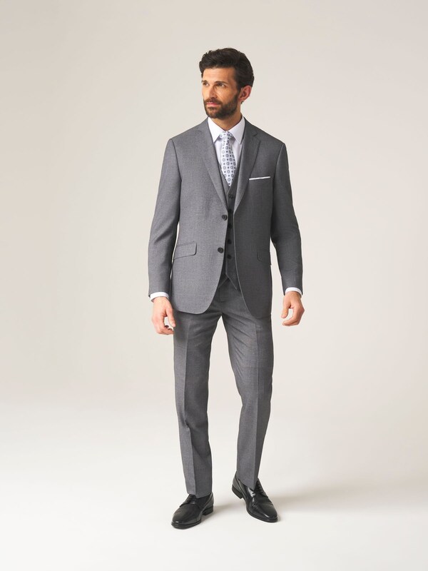 Seraphine Skopes Light Grey Tailored Fit Harcourt Suit Jacket