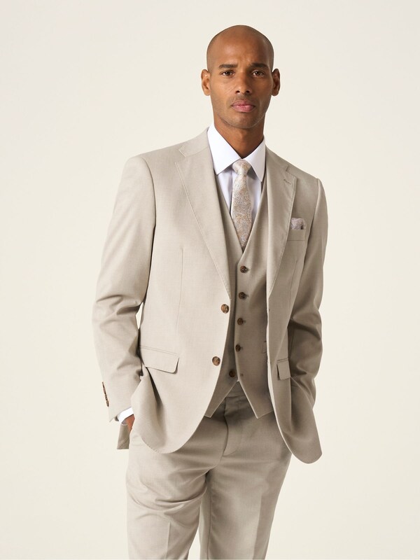 Seraphine Skopes Natural Tailored Fit Caspian Stretch Look Suit Jacket