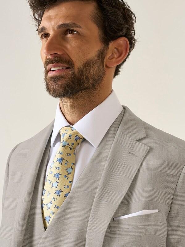 Seraphine Skopes Natural Tailored Fit Check Charlie Suit Jacket