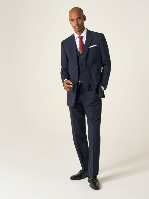 Seraphine Skopes Navy Blue Wool Rich Darwin Suit Jacket