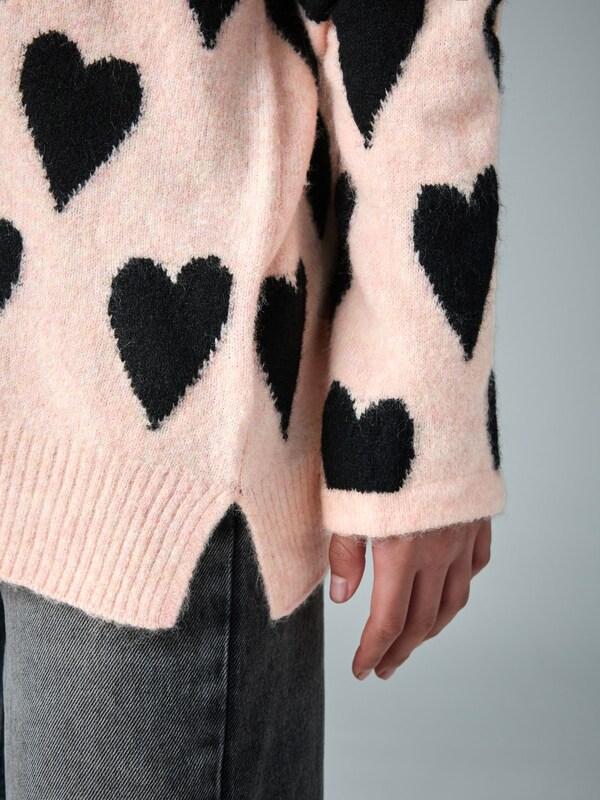 Seraphine SmALLSAINTS Pink Amore Heart Knitted Jumper
