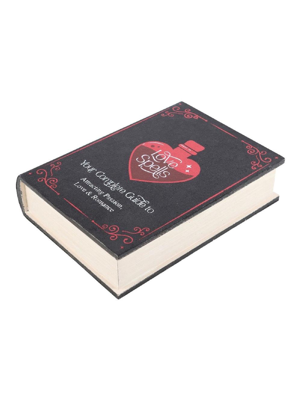seraphine Something Different Black Love Spells Book Storage Box