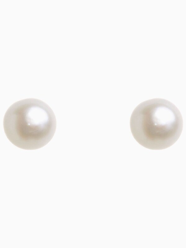Seraphine Sterling Silver Freshwater Pearl Stud Earrings