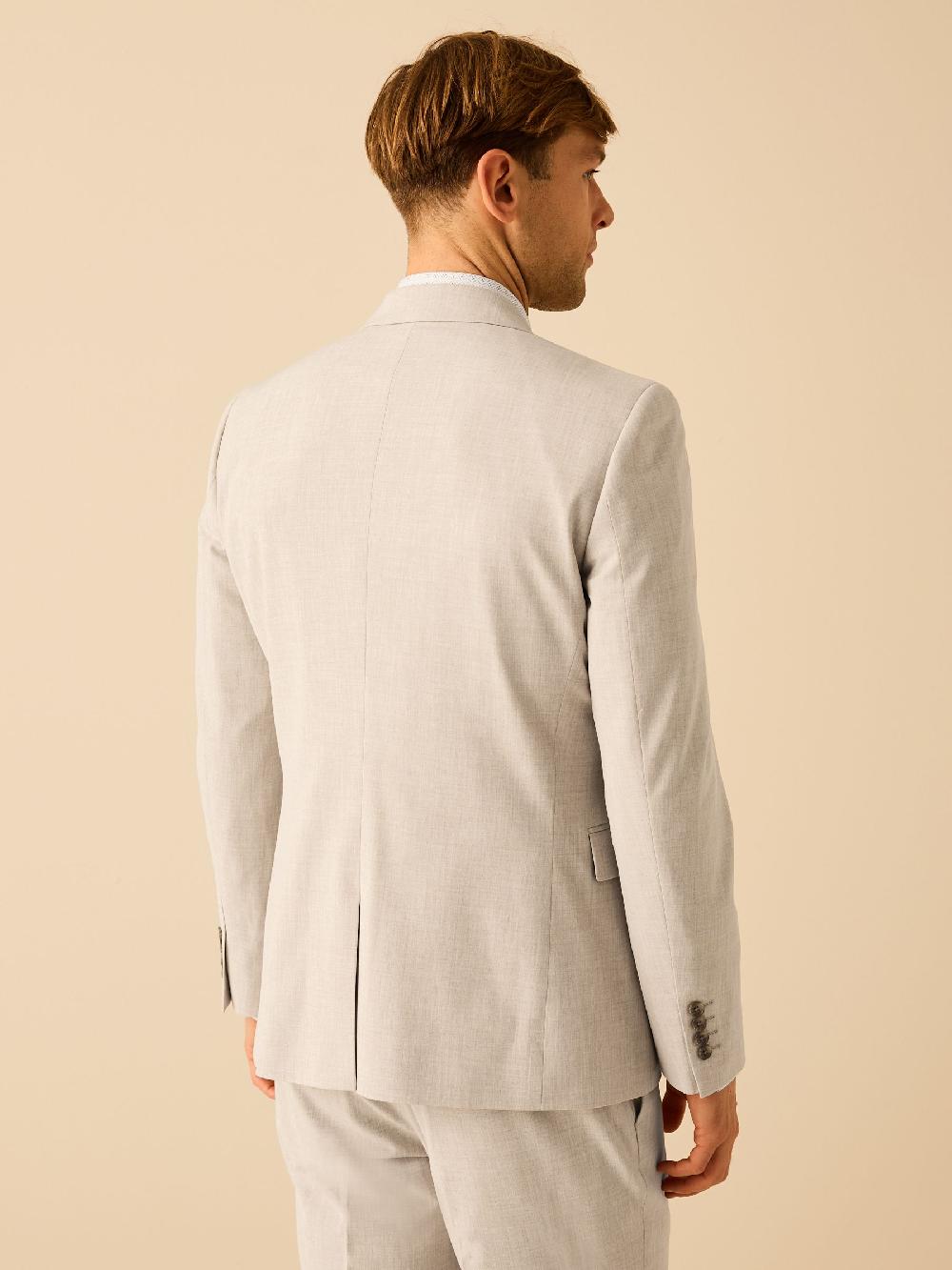 seraphine Stone Slim Fit Motionflex Stretch Suit Jacket