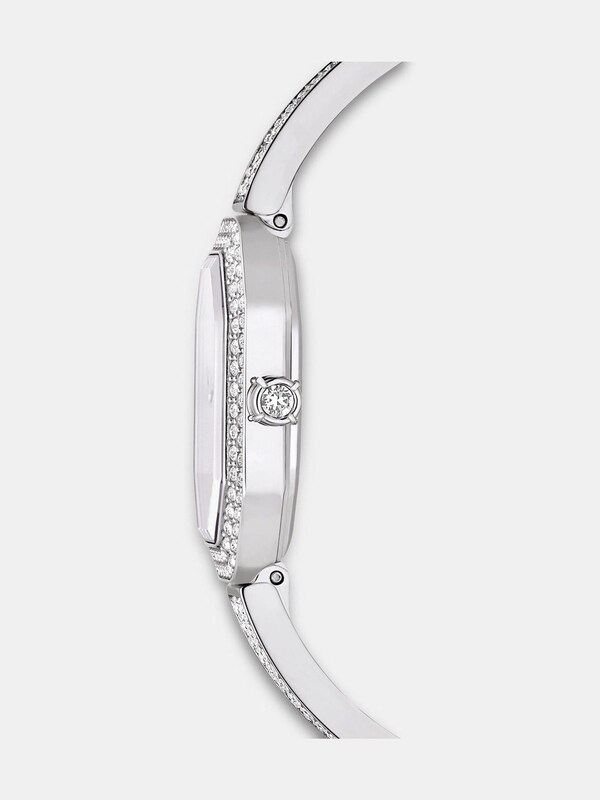 Seraphine Swarovski Silver Swiss Made Stainless Steel Metal Bracelet Dextera Watch