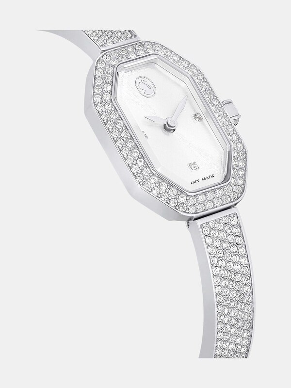 Seraphine Swarovski Silver Swiss Made Stainless Steel Metal Bracelet Dextera Watch