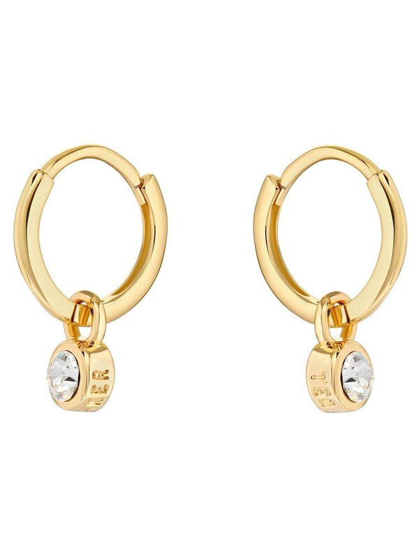 Seraphine Ted Baker Gold Tone SINALAA: Crystal Huggie Earrings