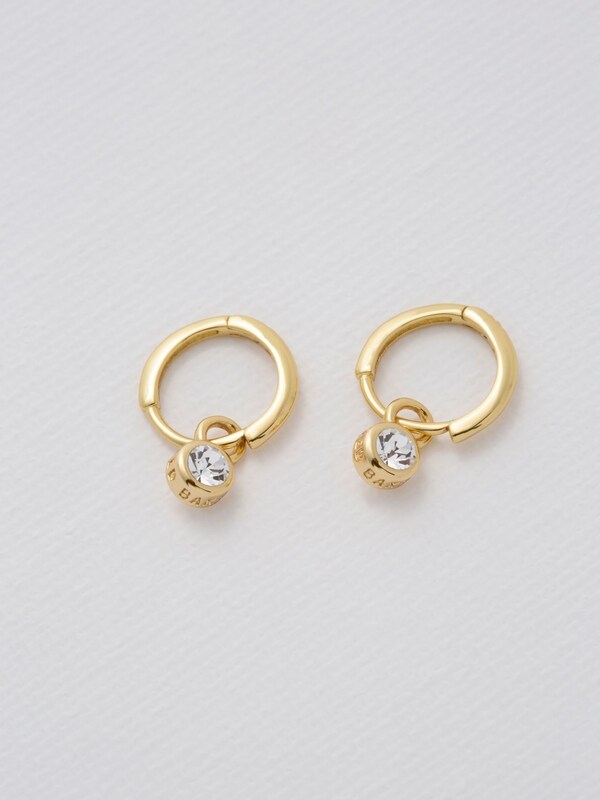 Seraphine Ted Baker Gold Tone SINALAA: Crystal Huggie Earrings