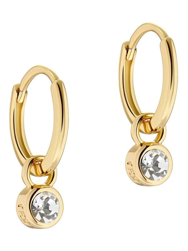 seraphine Ted Baker Gold Tone SINALAA: Crystal Huggie Earrings