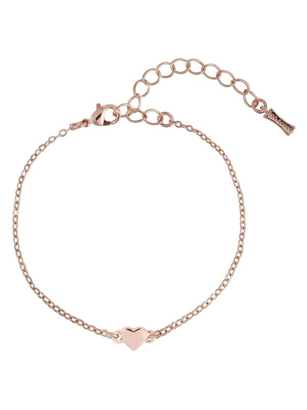 Seraphine Ted Baker Rose Gold HARSAA: Tiny Heart Adjustable Bracelet