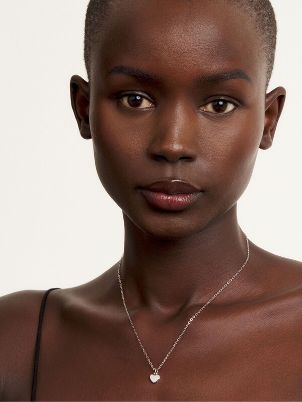 seraphine Ted Baker Silver Tone HARA: Tiny Heart Pendant Necklace