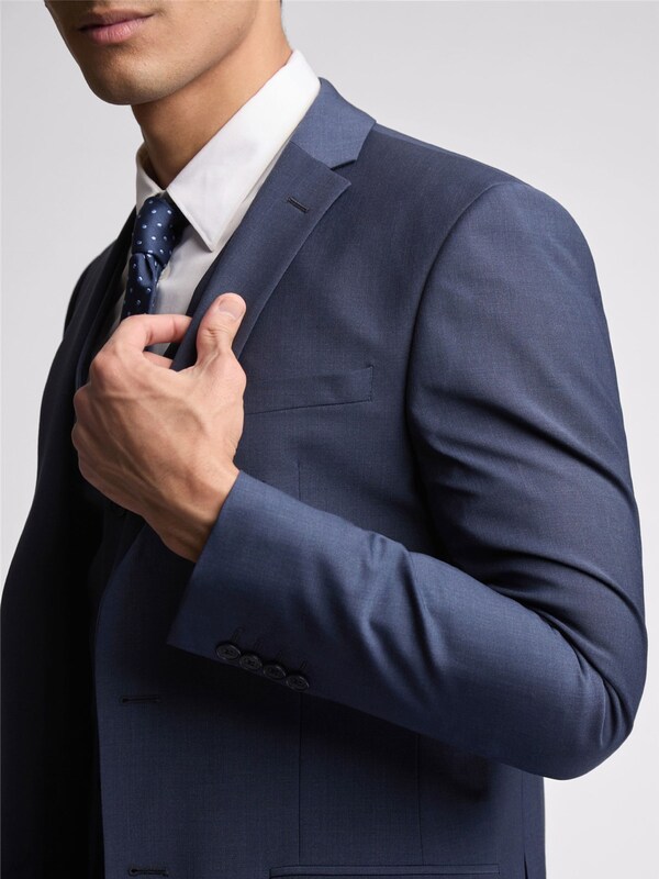 Seraphine Ted Baker Tailoring Premium Blue Panama Slim Suit Jacket