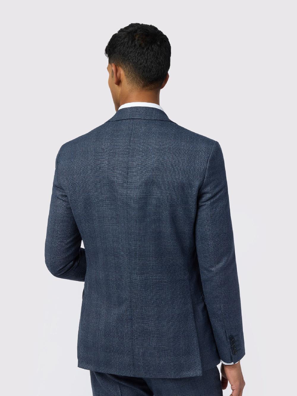 seraphine Ted Baker Tailoring Slim Blue Byrne Plum Check Jacket