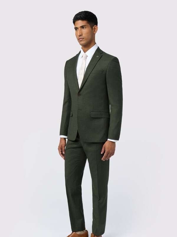 Seraphine Ted Baker Tailoring Slim Green Lear Flannel Jacket
