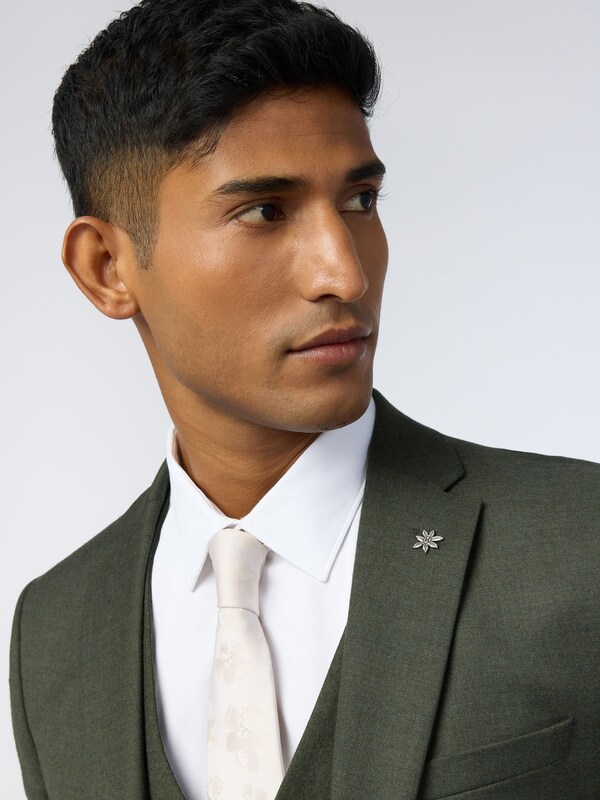 Seraphine Ted Baker Tailoring Slim Green Lear Flannel Jacket
