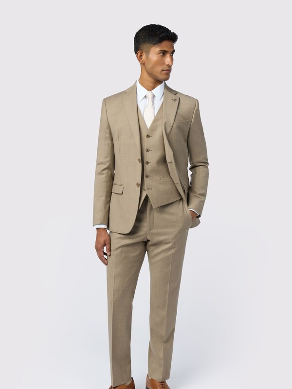 Seraphine Ted Baker Tailoring Slim Natural Larkin Flannel Jacket