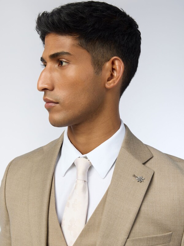 Seraphine Ted Baker Tailoring Slim Natural Larkin Flannel Jacket