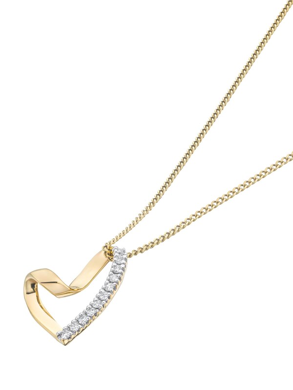 Seraphine The Diamond Store White Lab Diamond Heart 0.10ct H/SI Pendant