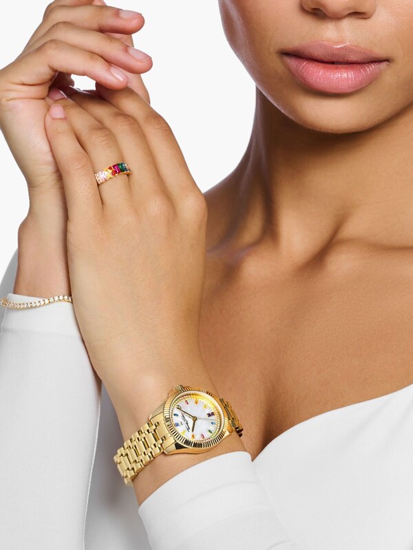 Seraphine Thomas Sabo Gold Rebel Heart Quartz Watch