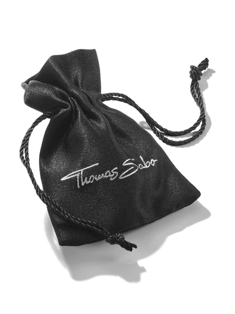 seraphine Thomas Sabo Pink Necklace With Heart Shaped Pendant