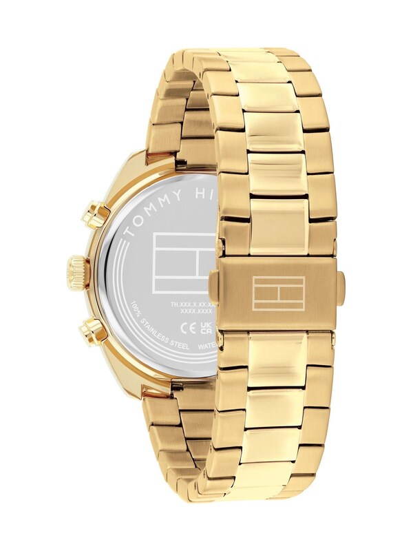 Seraphine Tommy Hilfiger Gold Tone Gold Plated Bracelet Watch
