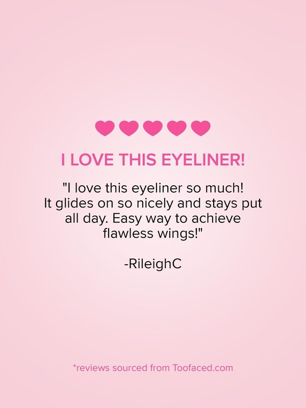 Seraphine Too Faced Better Than Sex Easy Glide Waterproof Liquid Eyeliner