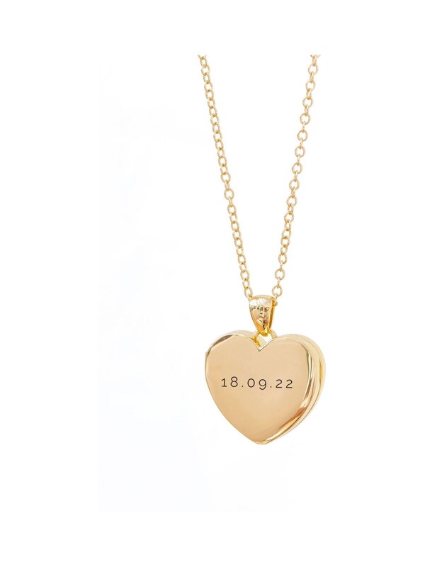 Seraphine Treat Republic Personalised Heart Photo Locket