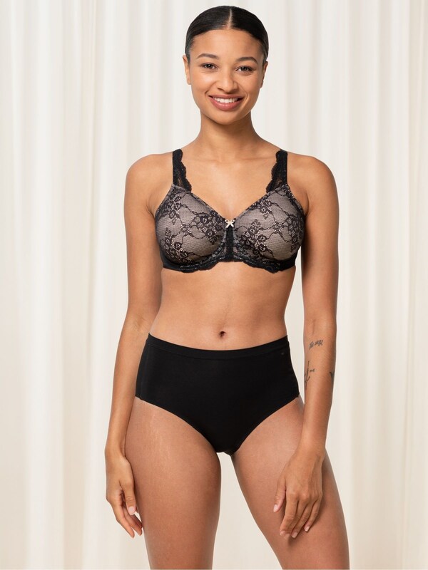 Seraphine Triumph Black Contouring Sensation Minimiser Bra