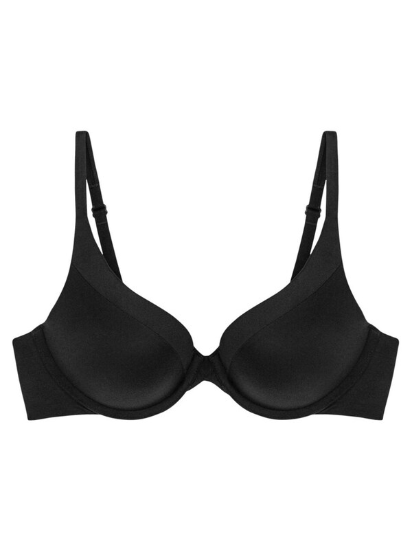 Seraphine Triumph Black Wired Body Make-Up Soft Touch Padded Bra