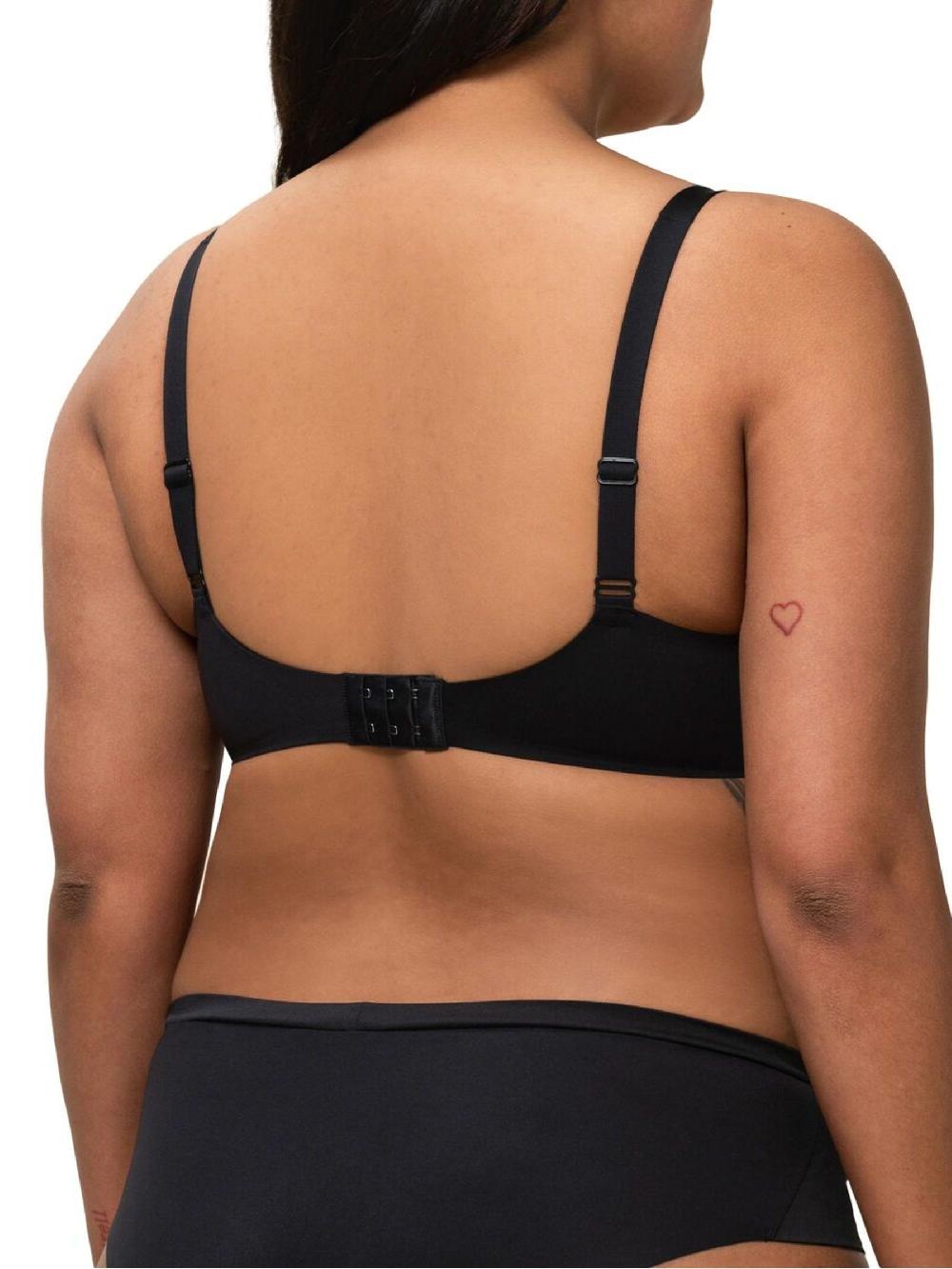 seraphine Triumph Black Wired Body Make-Up Soft Touch Padded Bra
