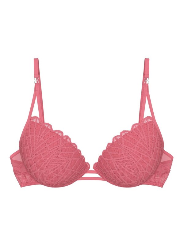 Seraphine Triumph Pink That Night In Vegas Push-up With Wired Half Cup Bra