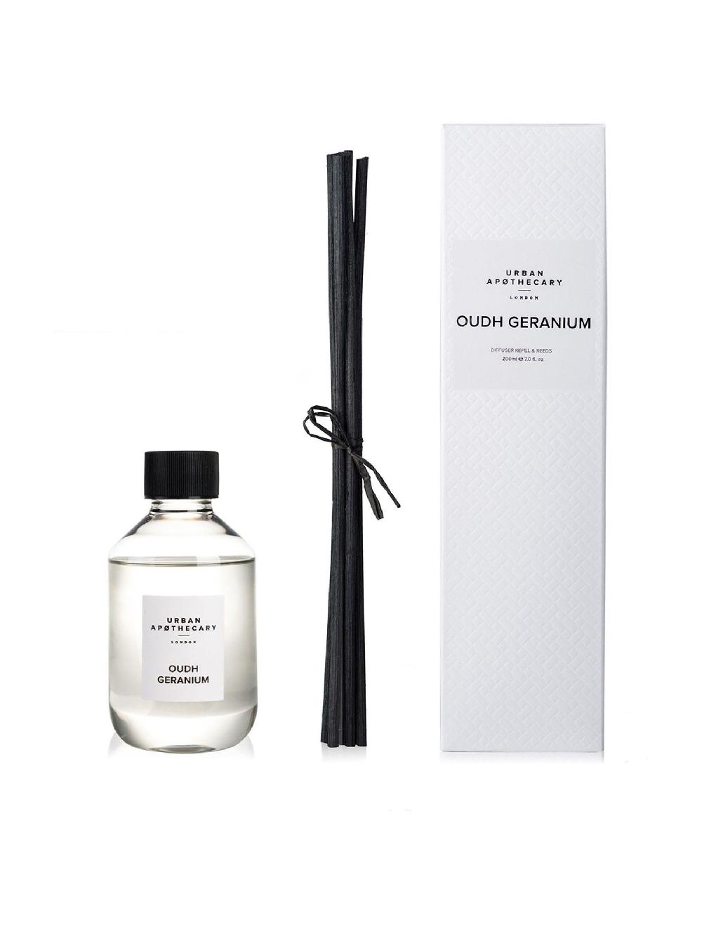 seraphine Urban Apothecary Oudh Geranium Diffuser Refill
