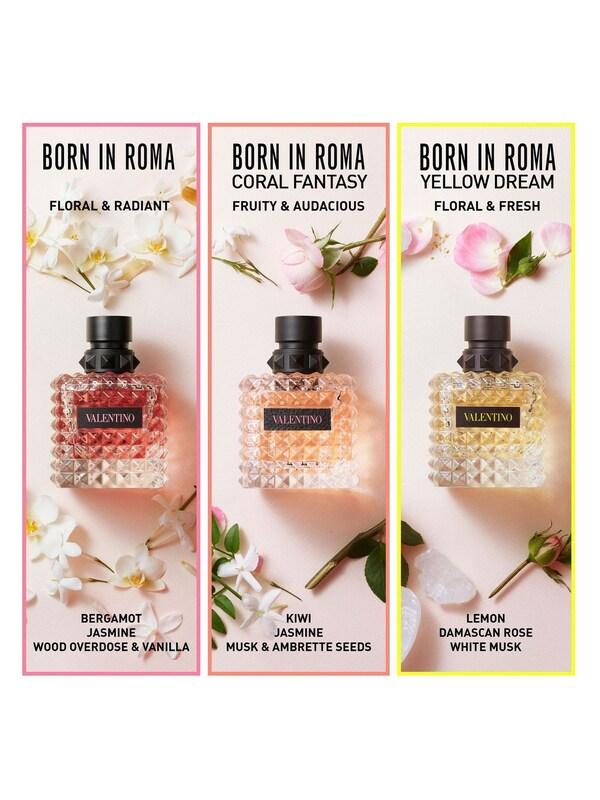 Seraphine Valentino 30ml Born In Roma Donna Coral Fantasy Eau De Parfum 50ml