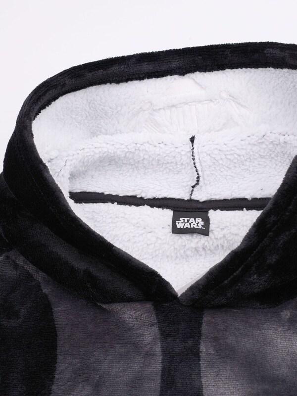 Seraphine Vanilla Underground Black Mens Star Wars Blanket Hoodie