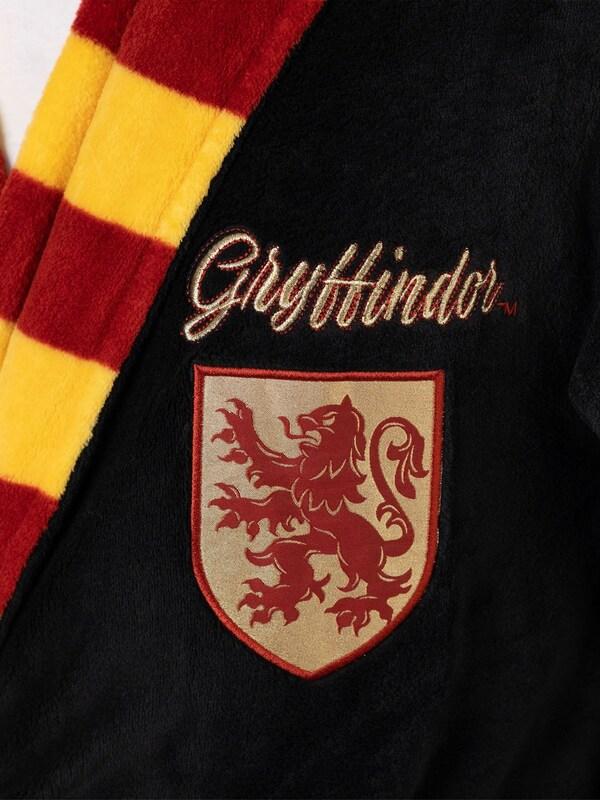 Seraphine Vanilla Underground Black/Red Gryffindor Harry Potter Hooded Bathrobe Dressing Gown