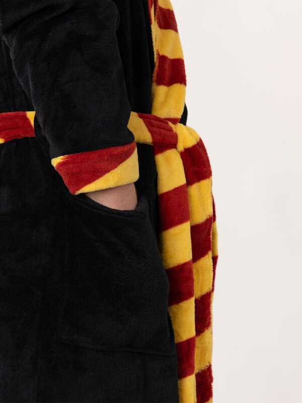 Seraphine Vanilla Underground Black/Red Gryffindor Harry Potter Hooded Bathrobe Dressing Gown